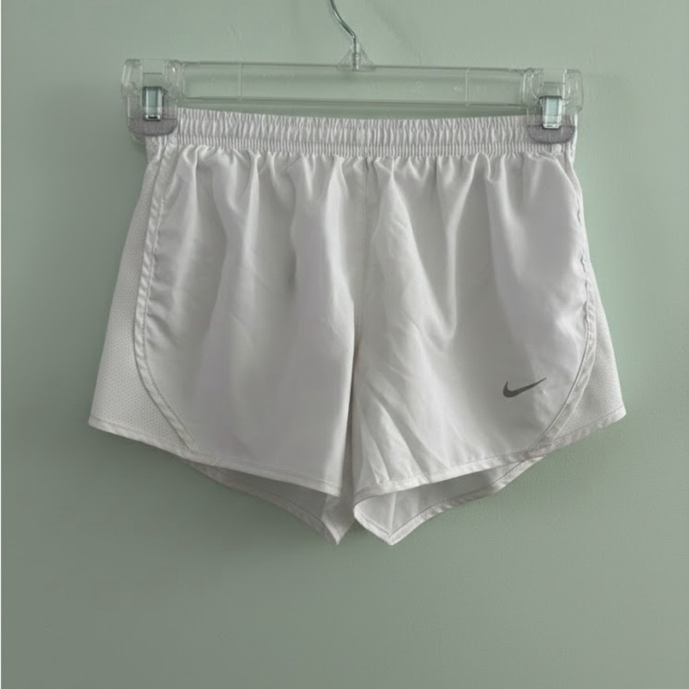 Nike Dri-Fit Women's White Athletic Shorts